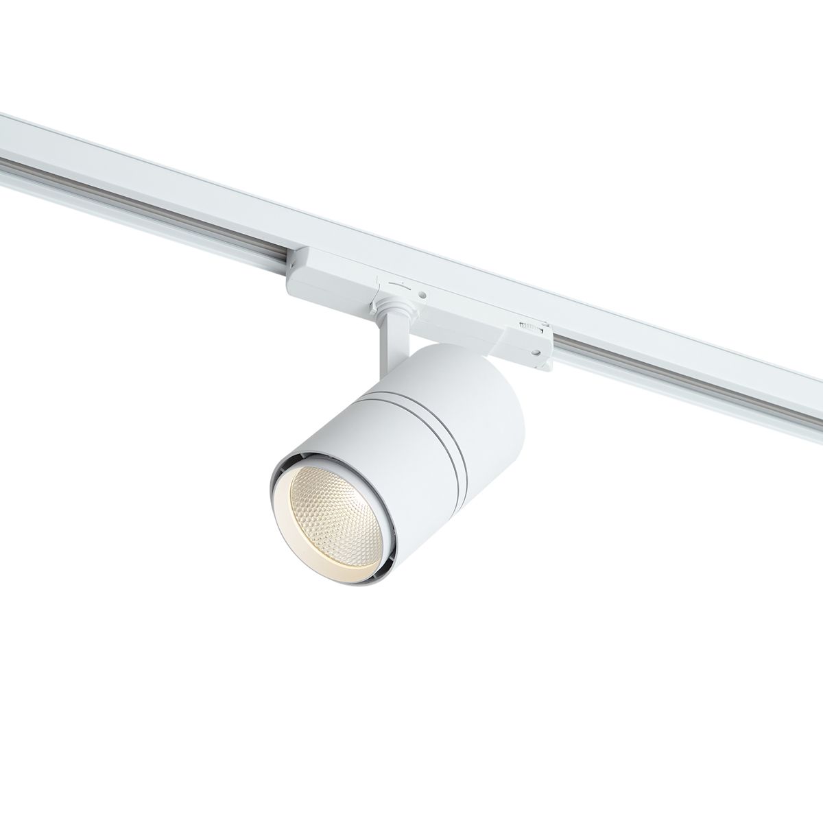 Moderne railspot wit voor 3-fase rail incl. LED - 3-Phase Ruler