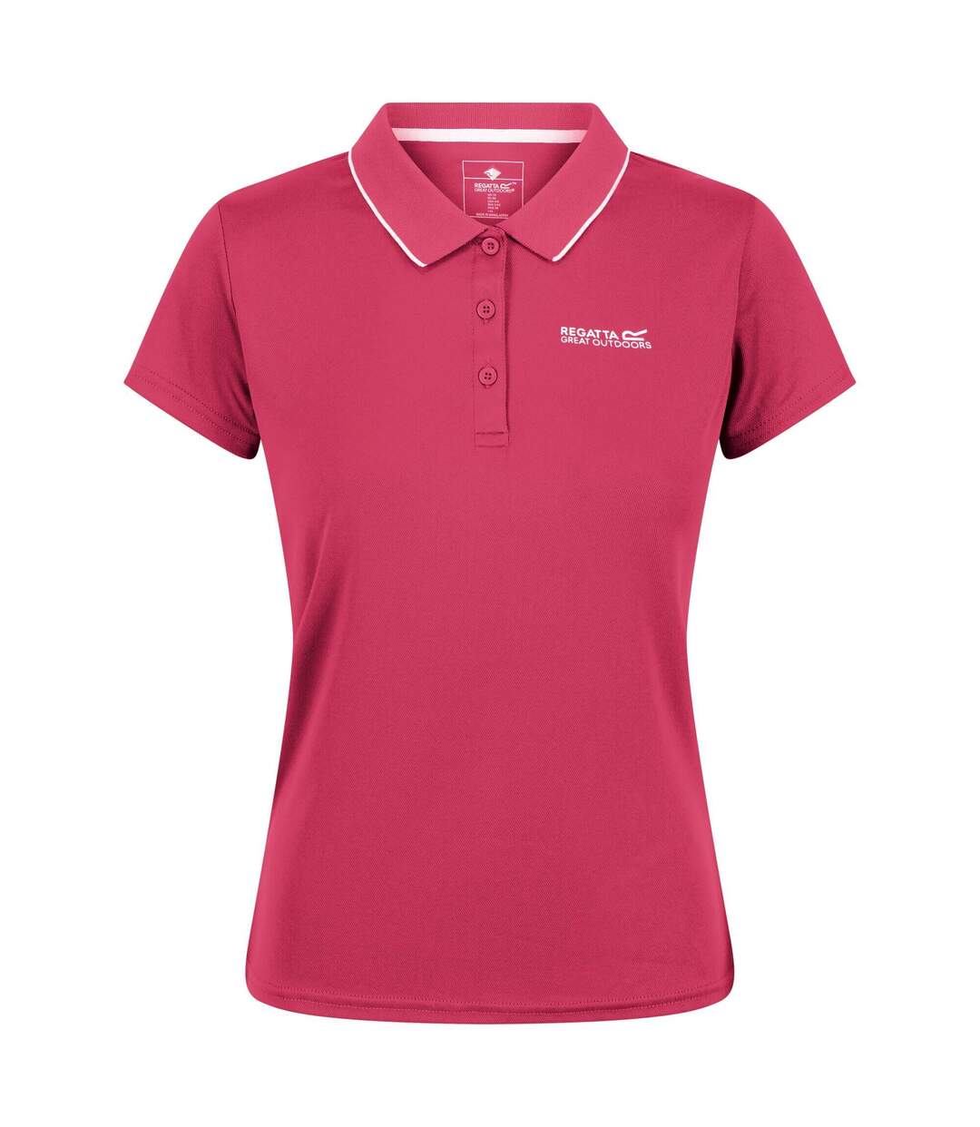 Regatta - Polo manches courtes MAVERICK - Femme (Rose clair) - UTRG4979