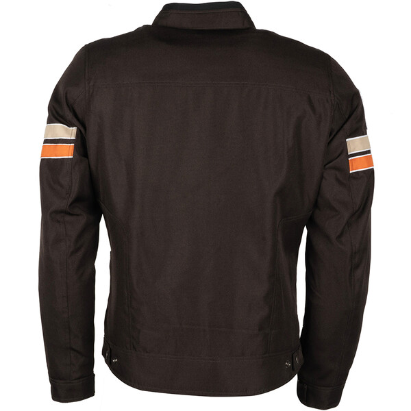 Helstons - Blouson Elron tissu technique Marron / Beige / Orange