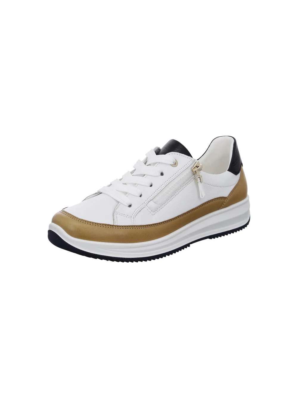 Sneaker Osaka weiß caramel