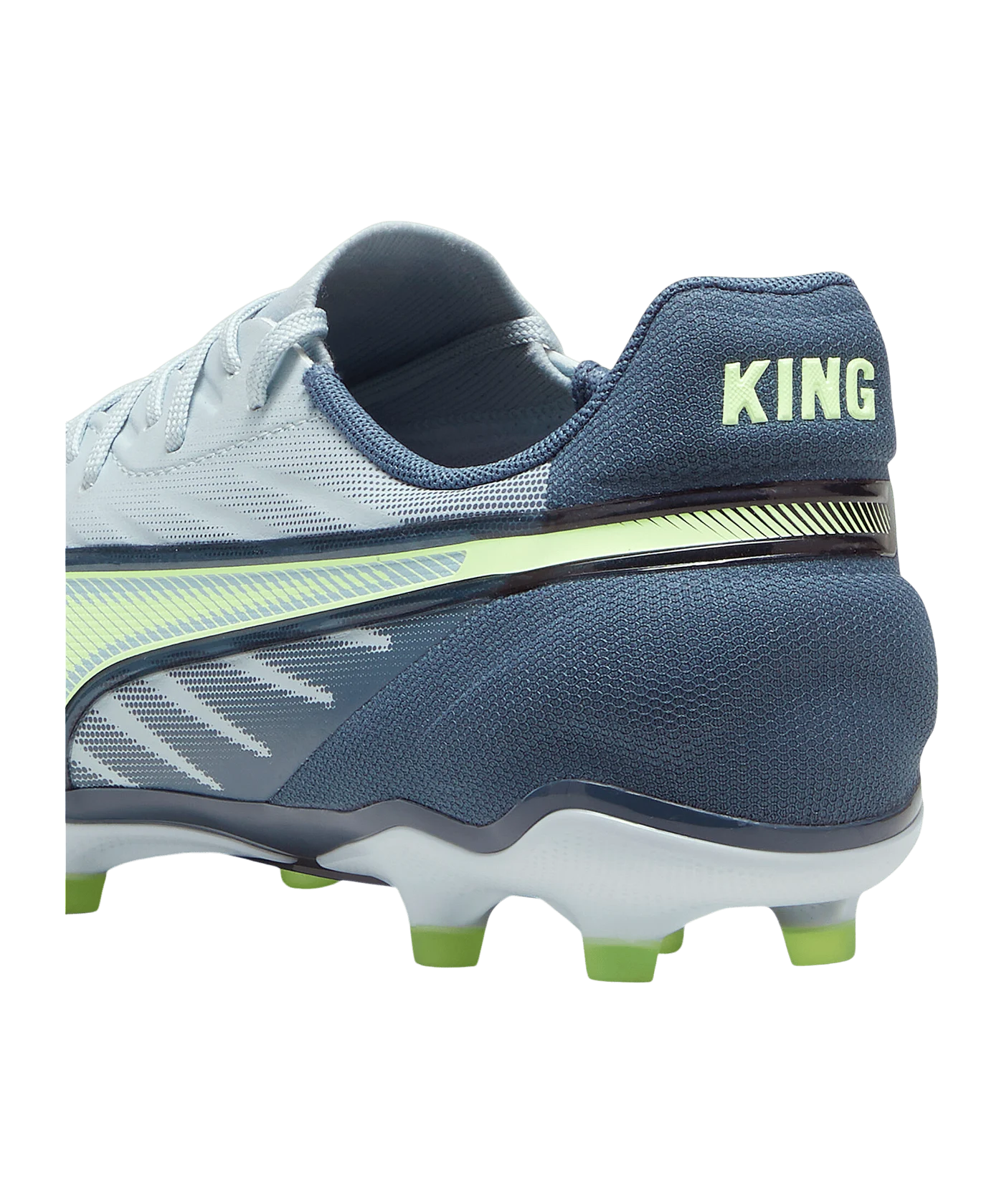 PUMA KING Match FG/AG Lights Out Blau Grün F03