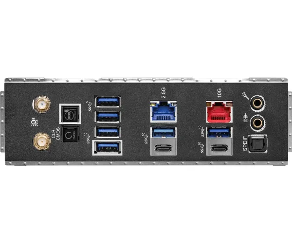 [OUTLET] - ASRock TRX50 WS - Bundkort - udvidet ATX - Socket sTR5 - AMD TRX50 Chipset - USB4, USB-C 3.2 Gen 2x2, USB 3.2 Gen 2, USB 3.2 Gen 1 - 10 Gigabit LAN, 2.5 Gigabit LAN, Bluetooth, Wi-Fi 6E - onboard grafik (CPU påkrævet) - HD Audio (8-kanale