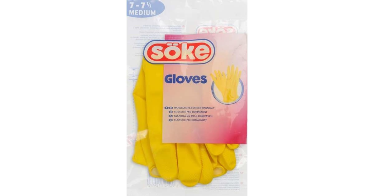 SÖKE Gummihandschuhe Gloves Gr. M