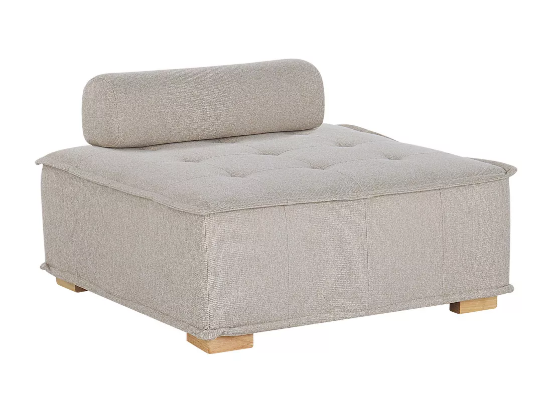 Section 1 place en tissu beige TIBRO