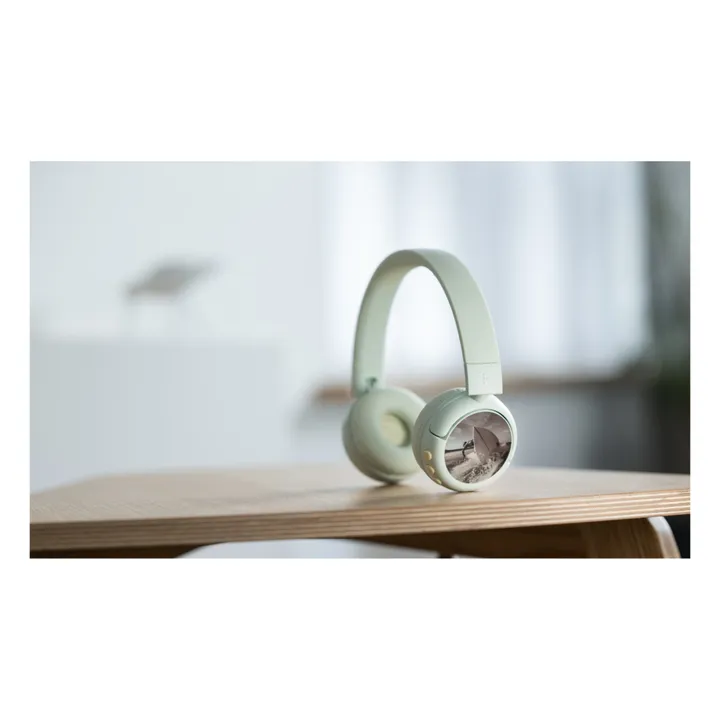 Buddyphones Casque audio enfant Pop Fun | Vert amande