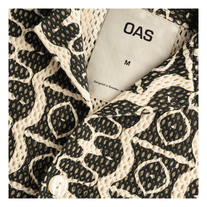 OAS Chemisette Hypnotise Net | Gris