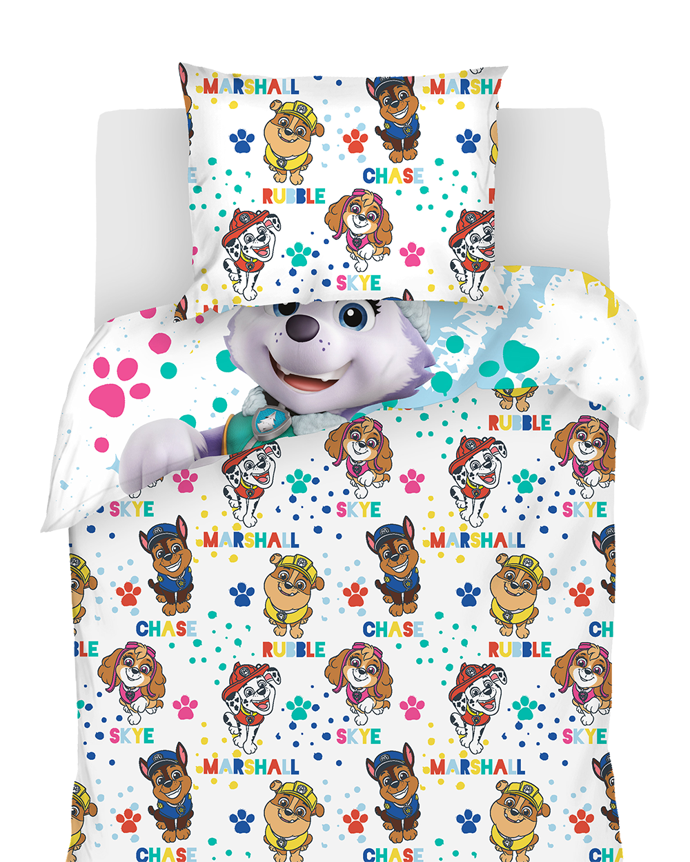 Dekbedovertrek Paw Patrol Wit kopen? Goed en goedkoop