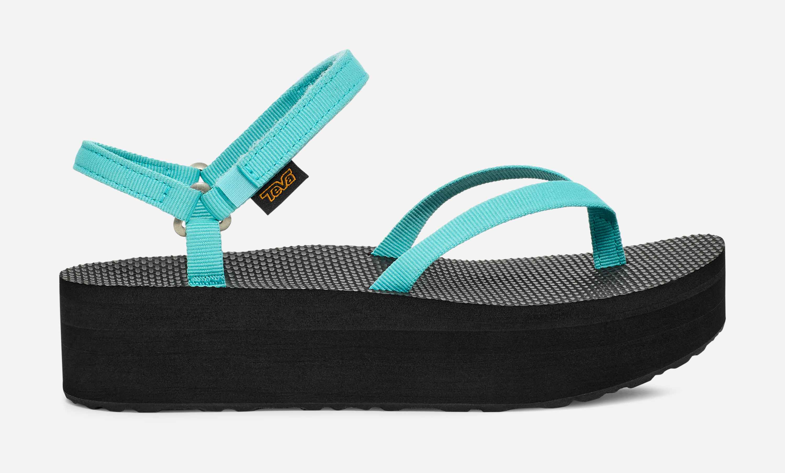 Dames Flatform Slim Sandal