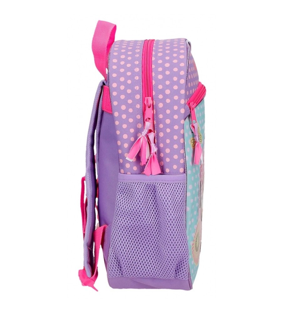 Mochila Disney Minnie hoje é meu dia adaptável a um carro 33 cm lilás