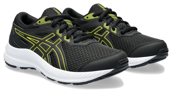 Chaussures de Running Enfant Asics Contend 8 GS Noir Jaune