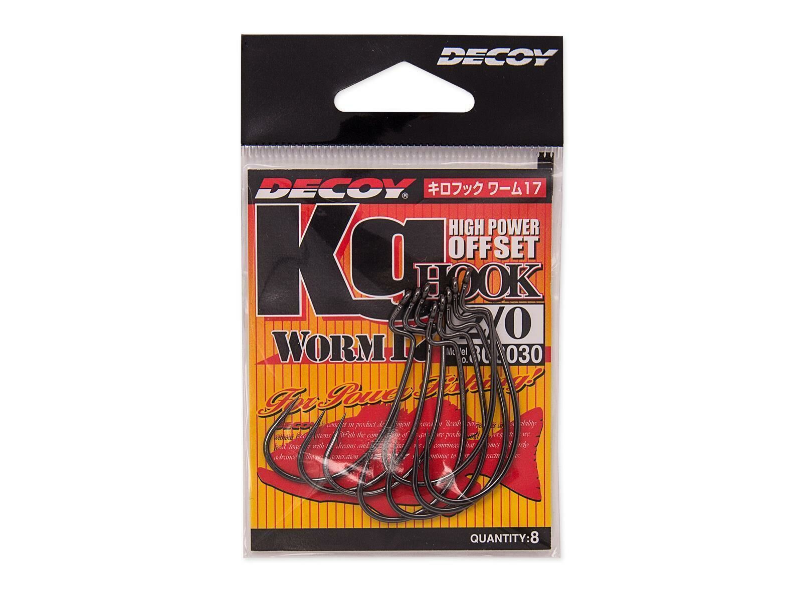 Kg High Power Offset Hook Worm17 - Gr. 1/0