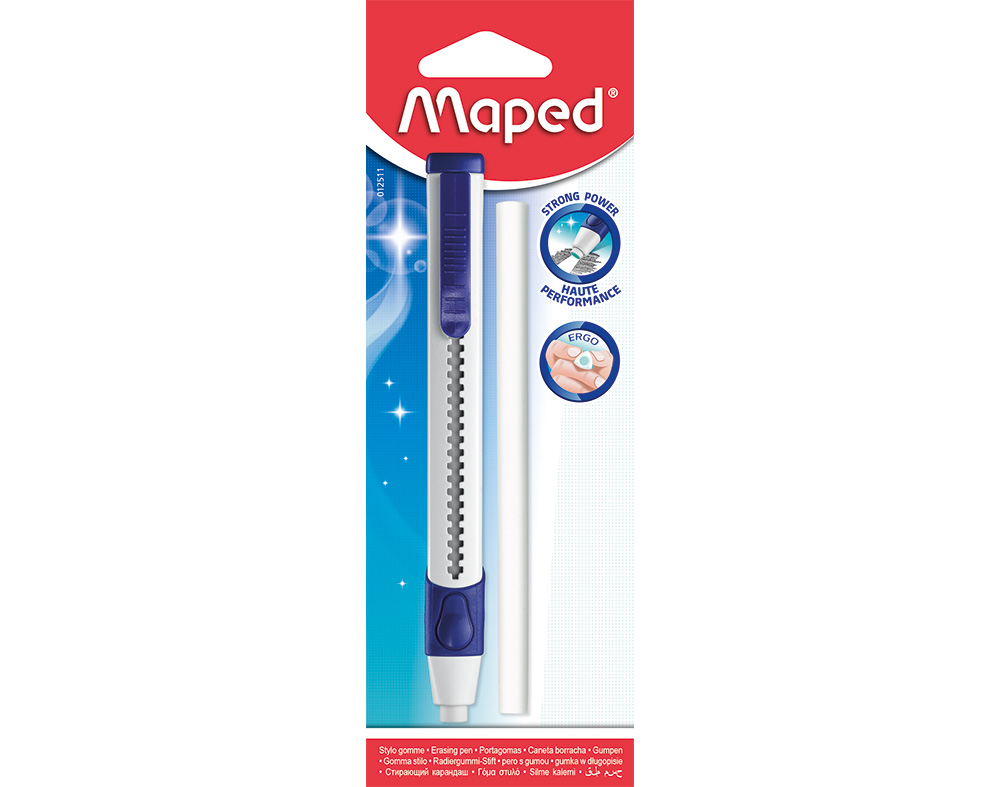 BORRACHA CANETA   RECARGA GOM PEN MAPED
