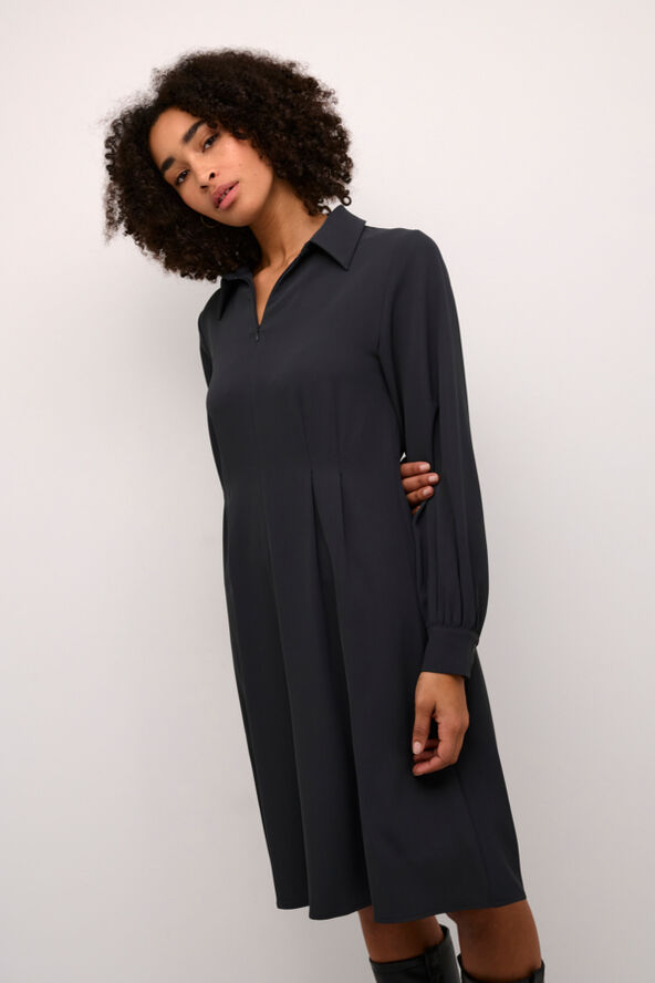 Kaffe KAsigna Dress Black oyster