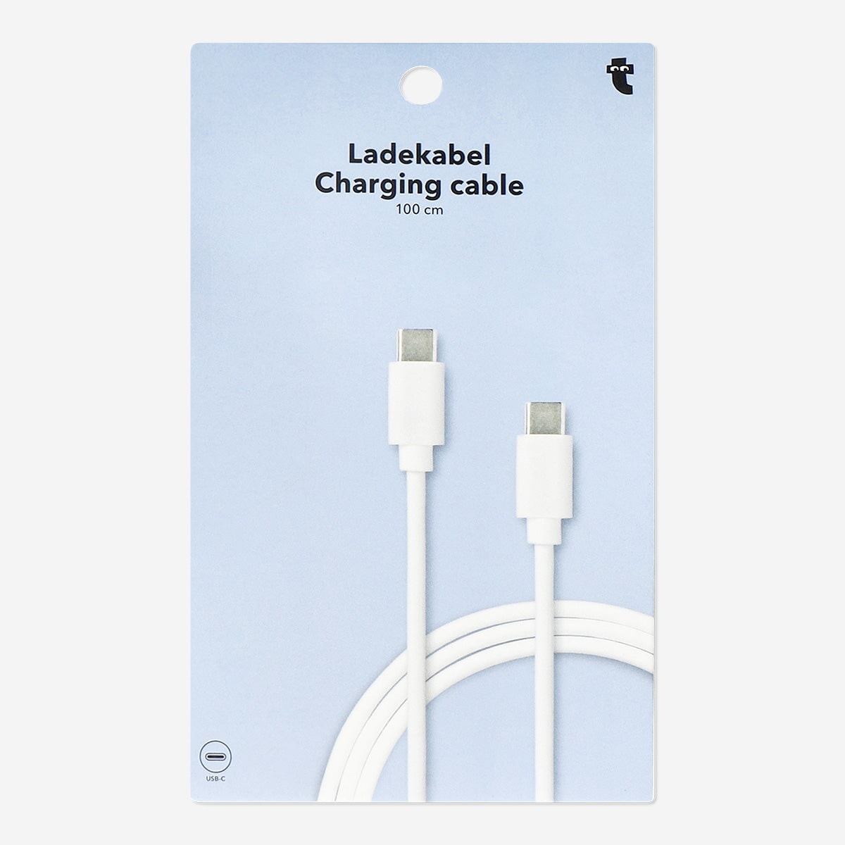 USB-C-opladerkabel - 100 cm