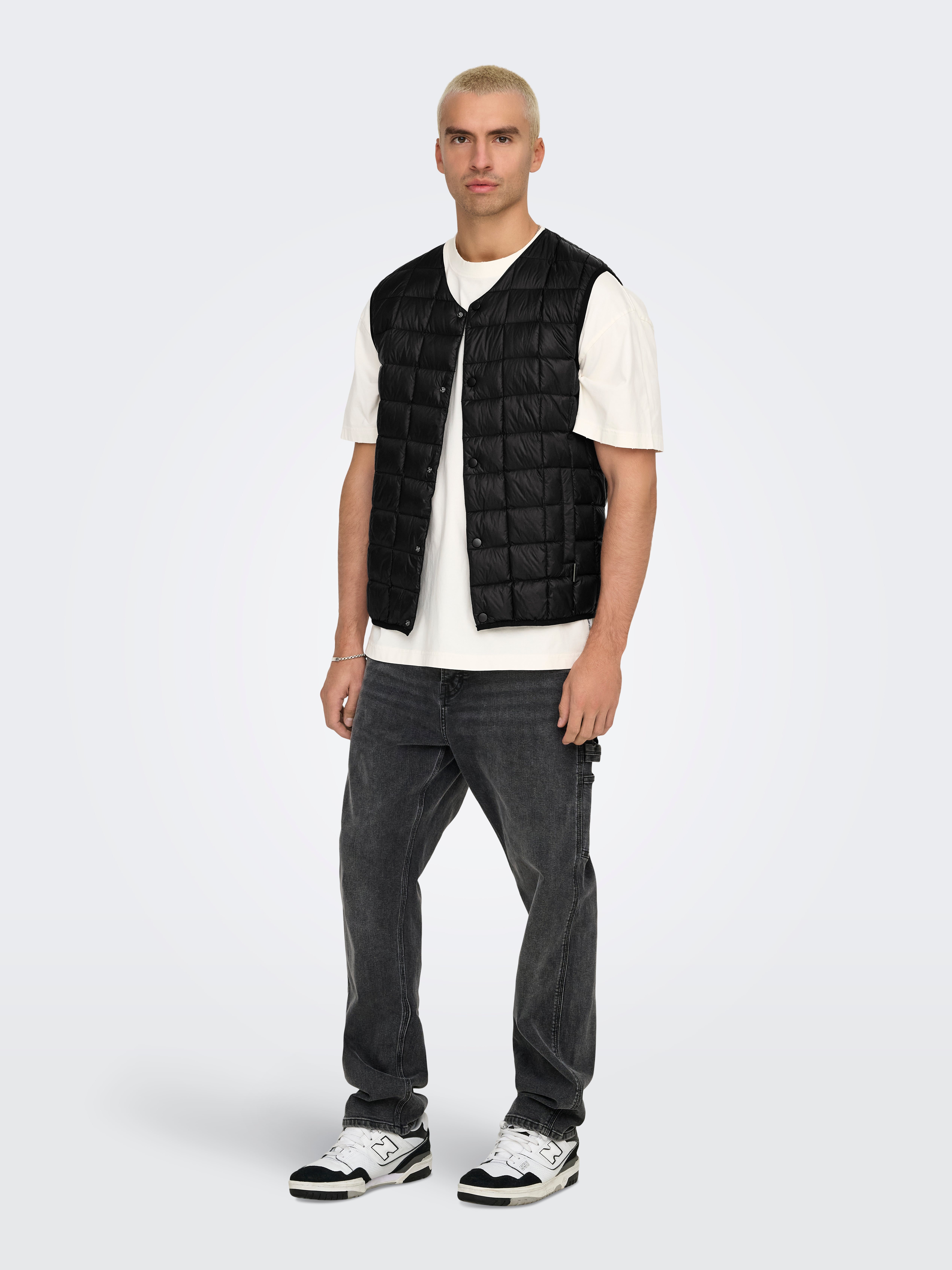 ONSGAVIN Weste Black