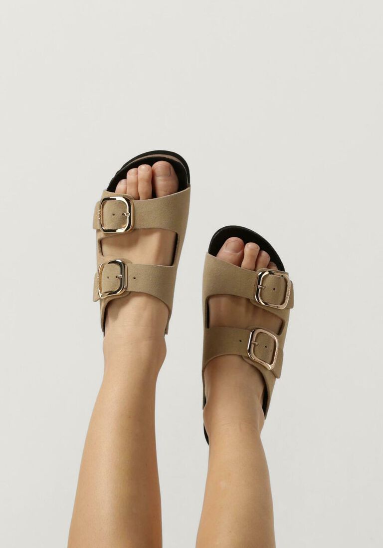 SCHOLL beige scholl slippers noelle