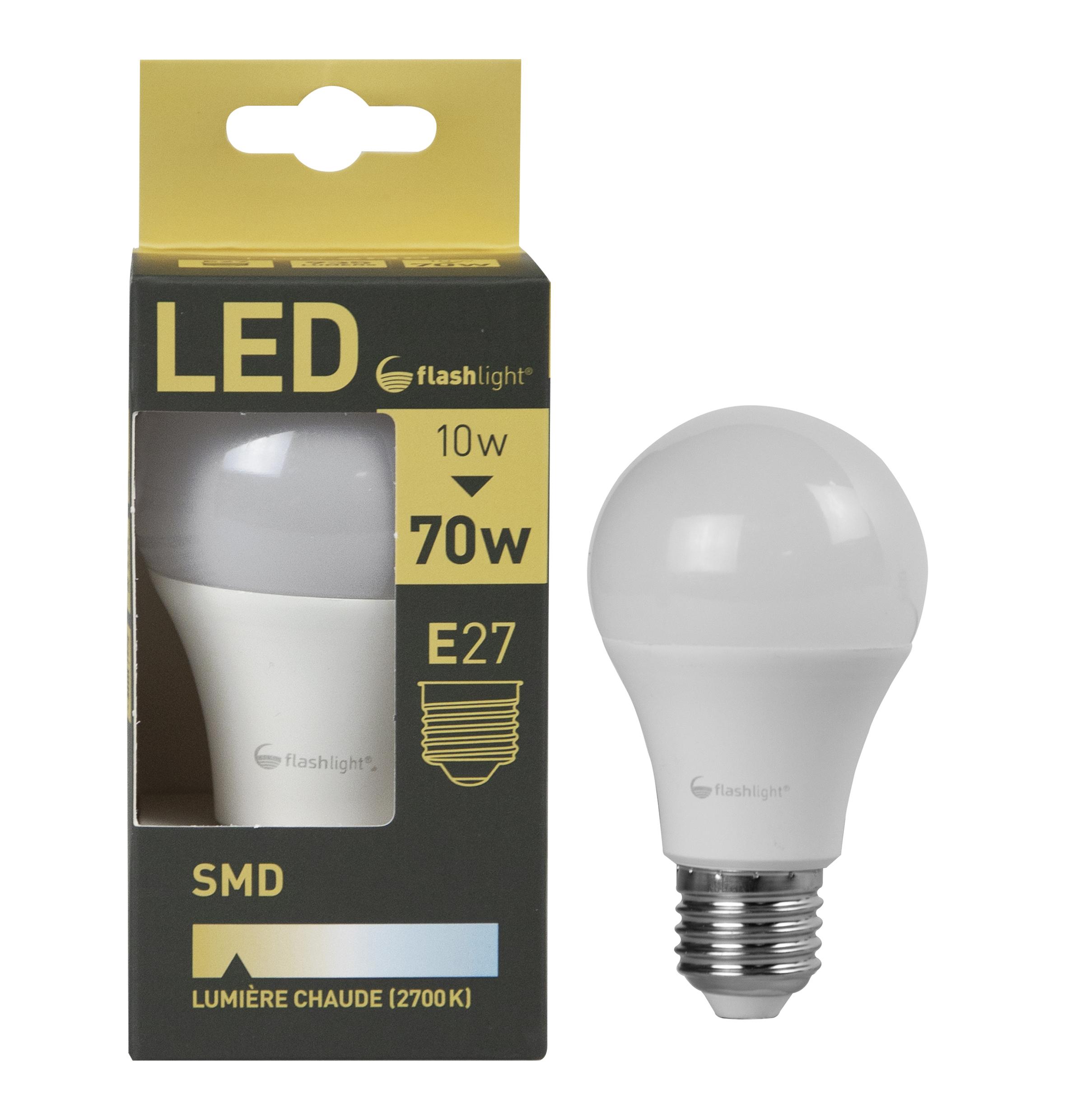 AMPOULE LED A60 E27 10W