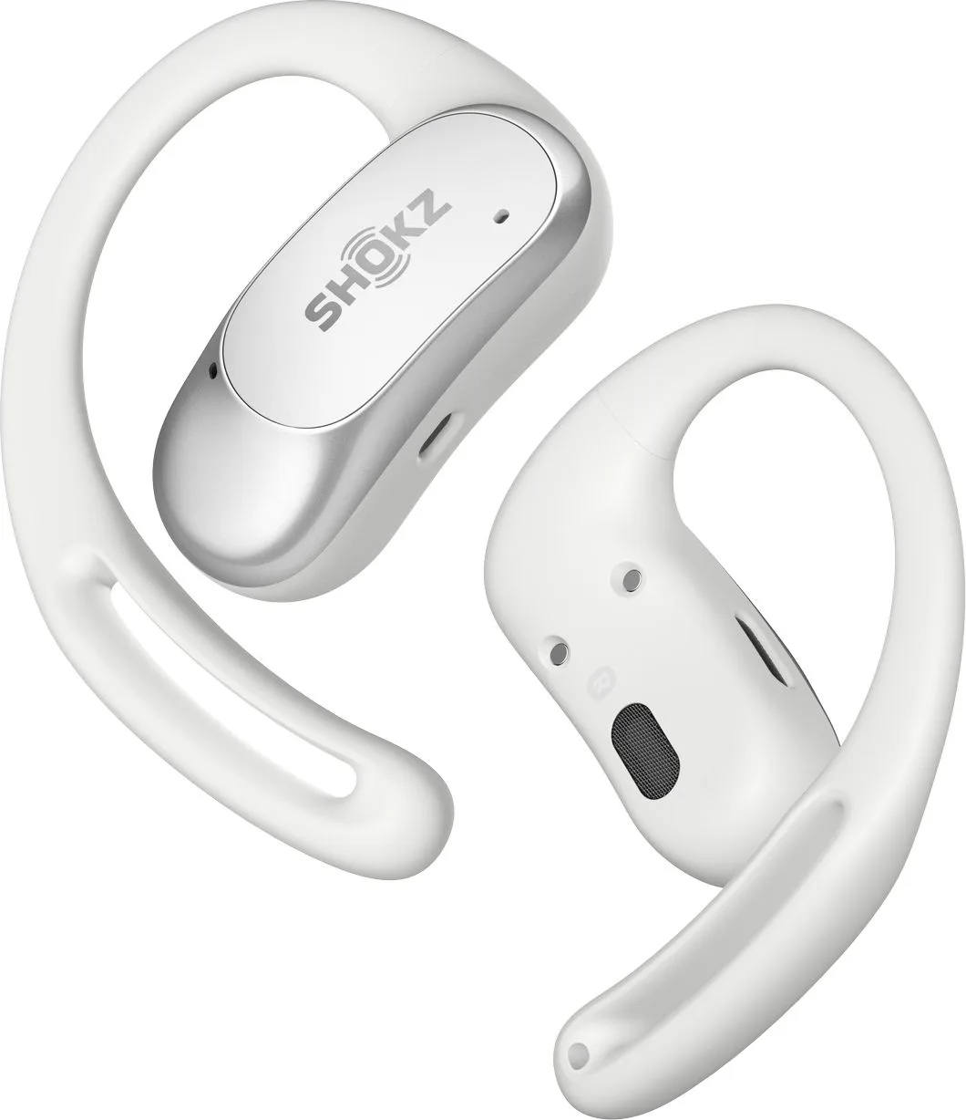 Shokz OpenFit Air Blanc Écouteurs True Wireless