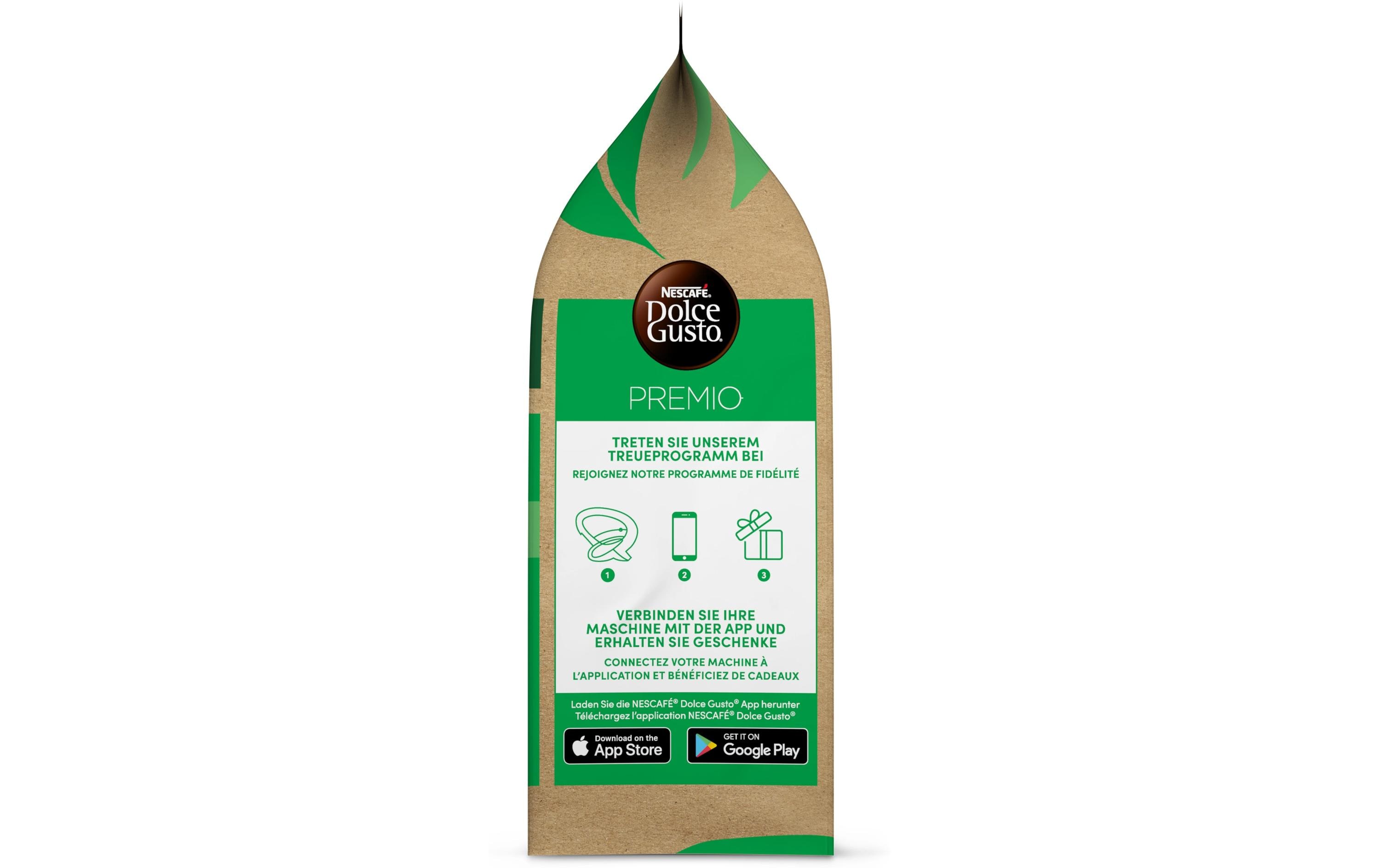 Sachets Café au Lait 12 PortionenSachets für die Nescafé Dolce Gusto NEO Kaffeemaschine von Delonghi