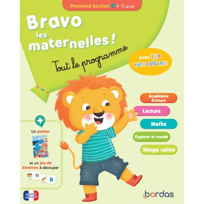 Bravo Les Maternelles : Tout Le Programme Moyenne Section