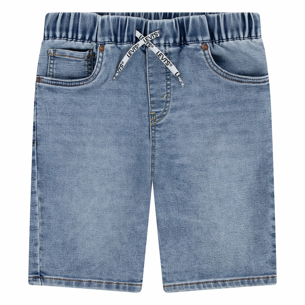 LEVI'S KIDS<br>Shorts skinny com cintura elástica