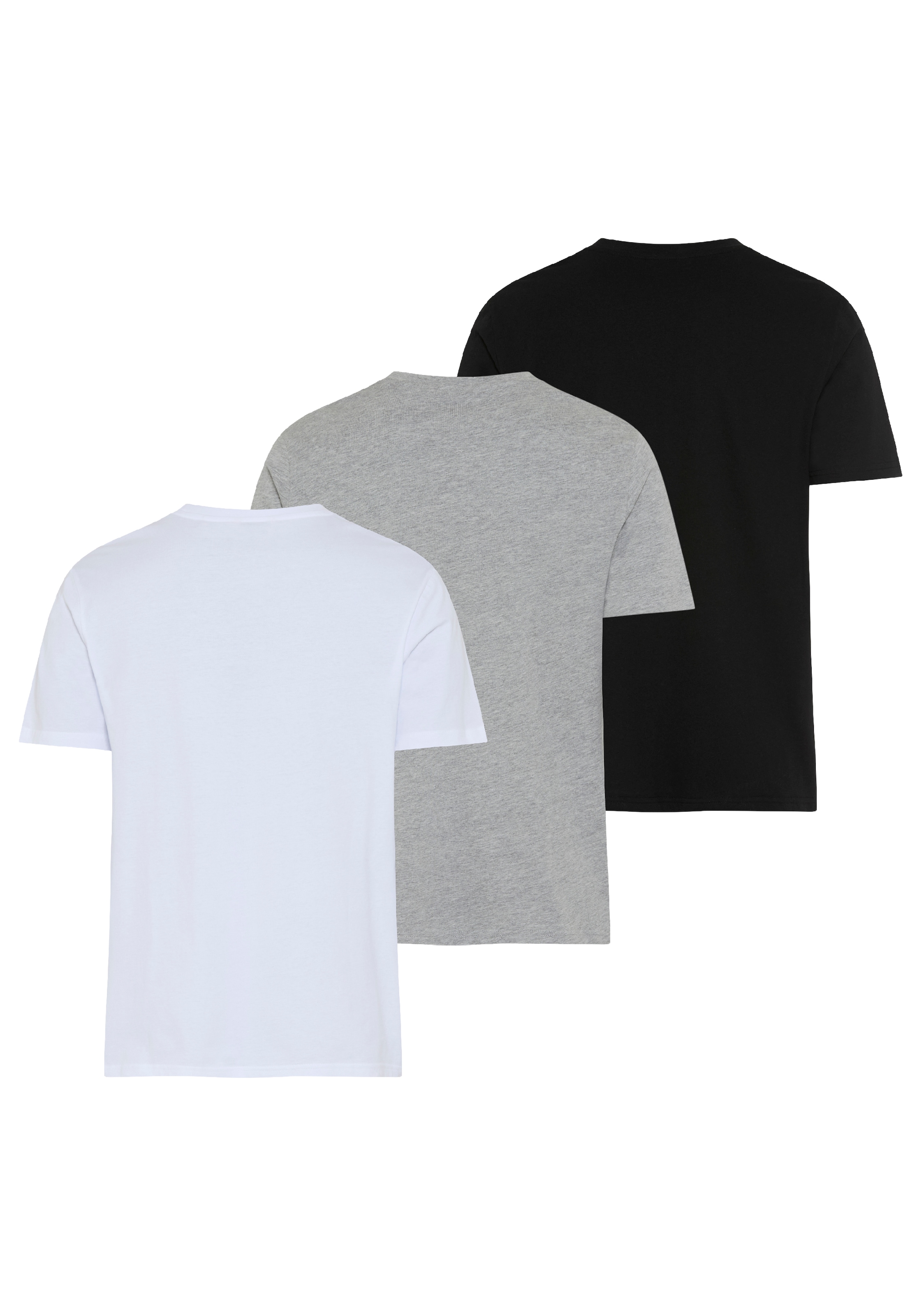 Ellesse T-Shirt »AZZINI TEE (3 PACK)« Packung, 3 tlg.