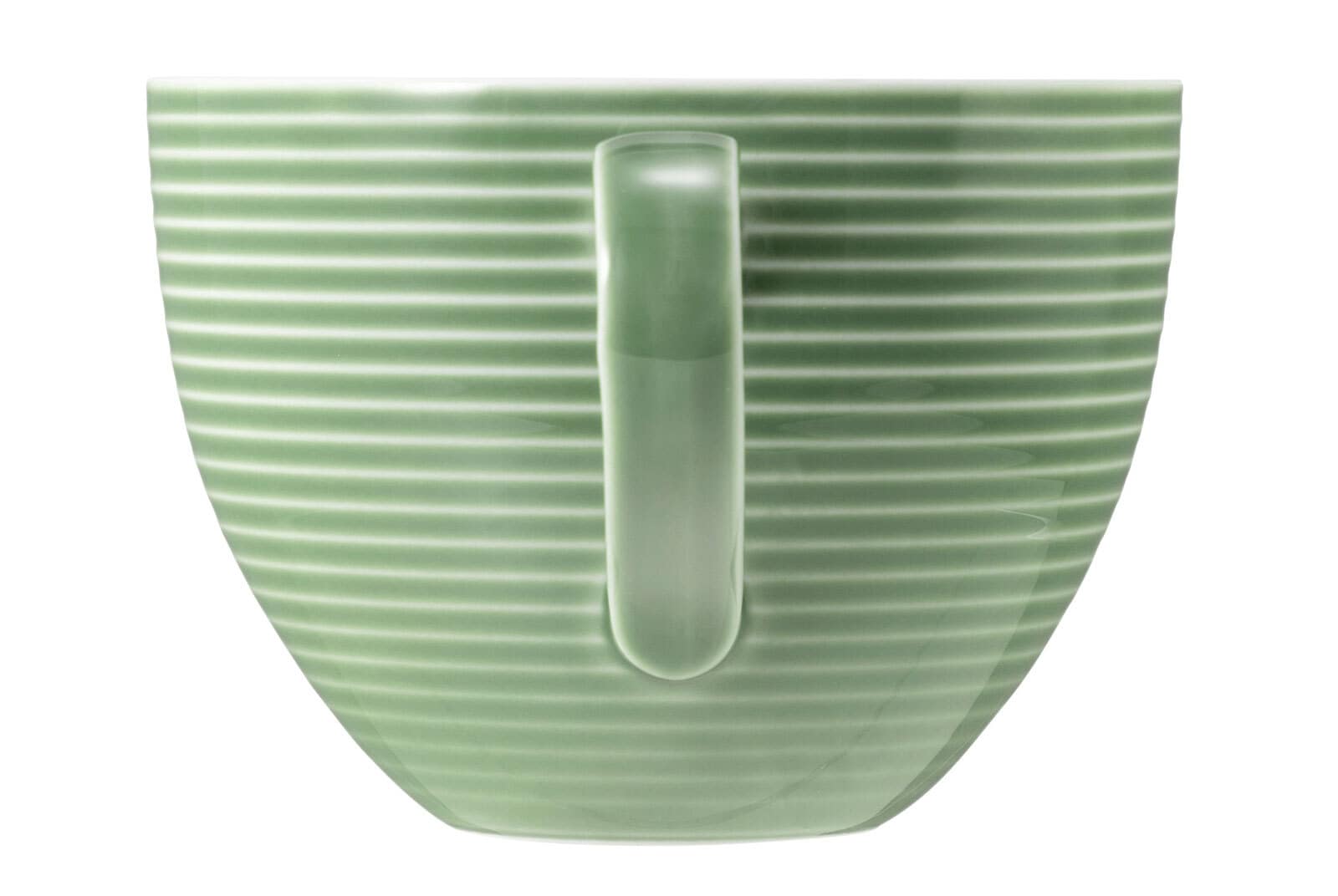 Seltmann Weiden Milchkaffee-Tasse BEAT COLOR GLAZE salbeigrün