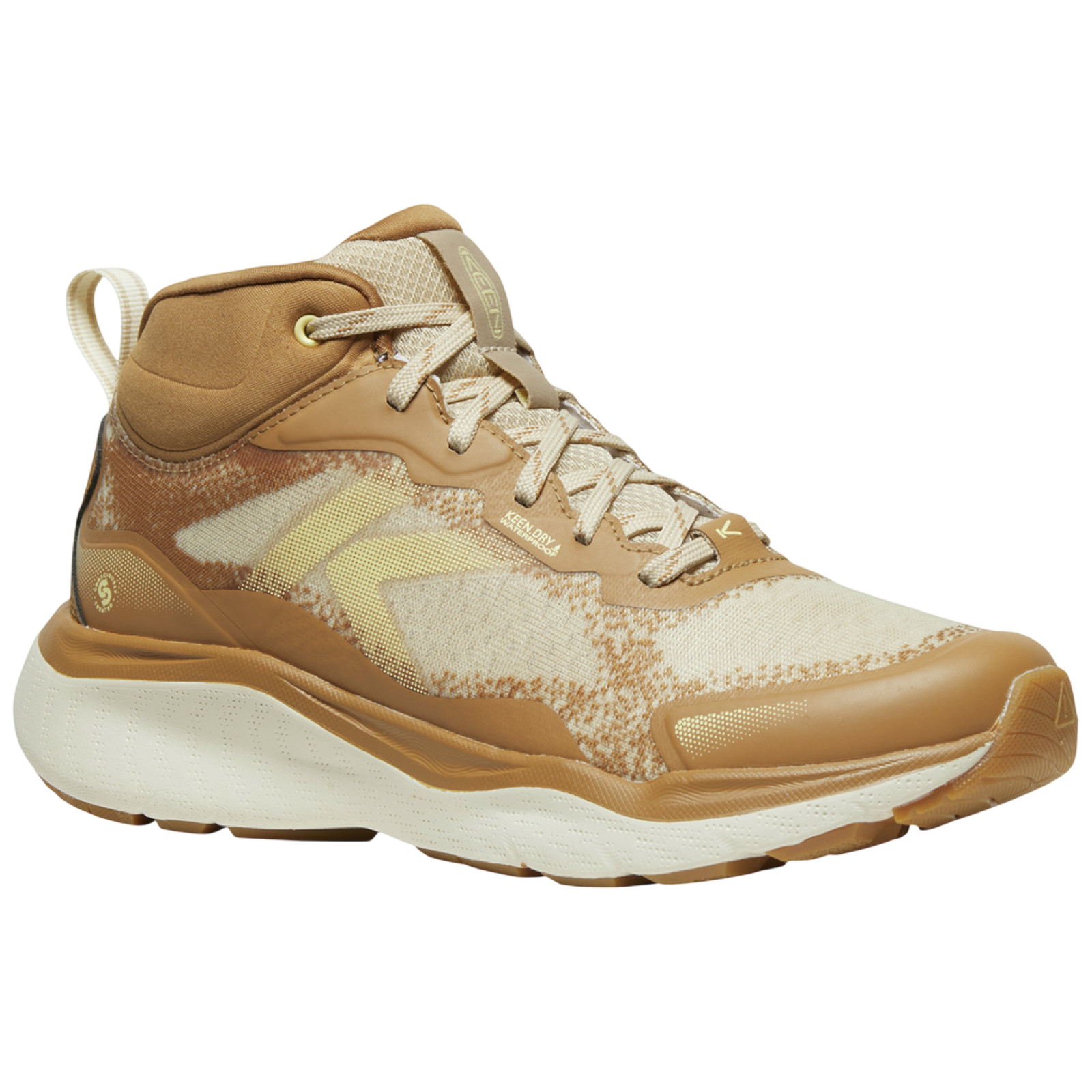 Wanderschuhe W Leiki Mid Wp safari/chipmunk