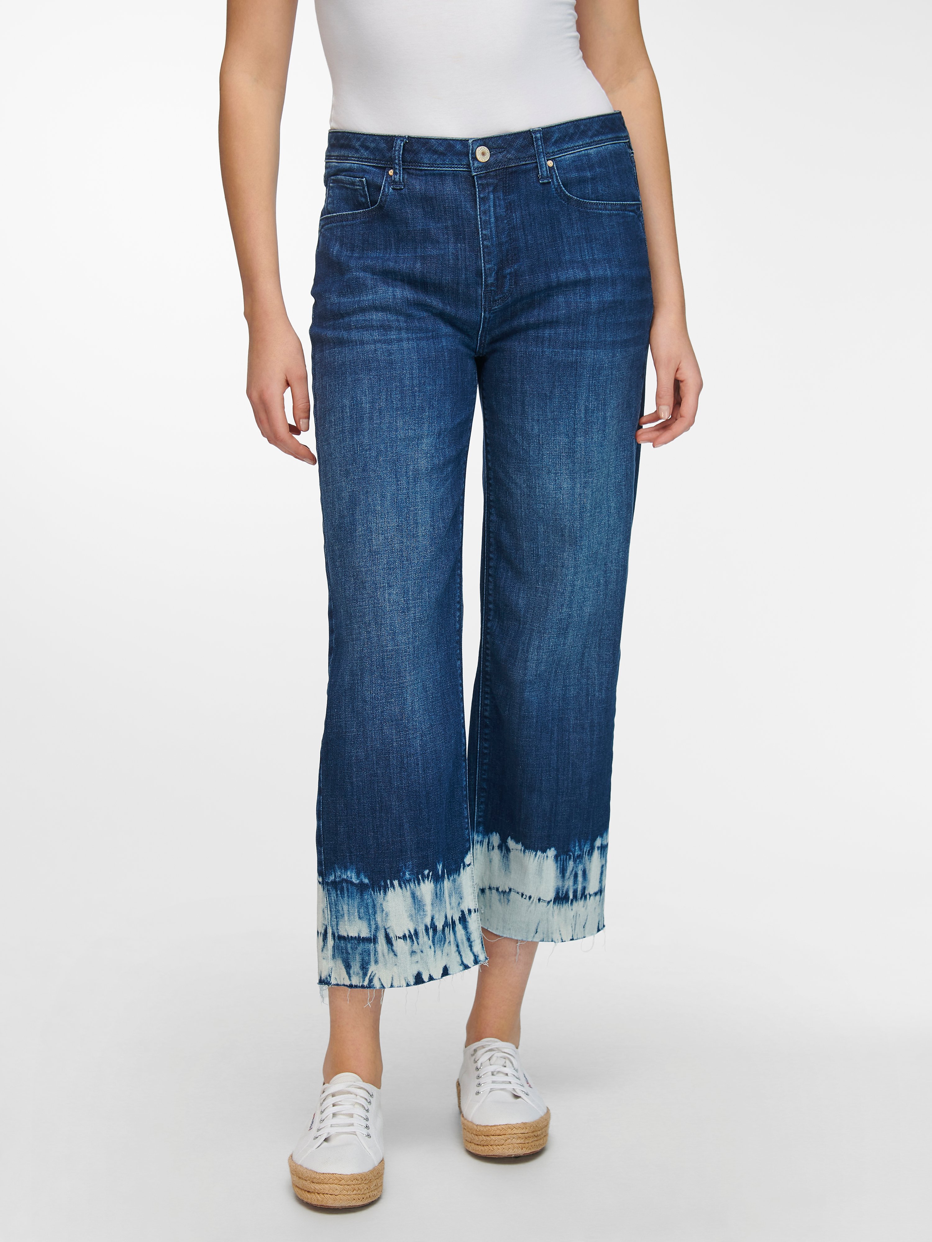 Wide Leg-7/8-Jeans