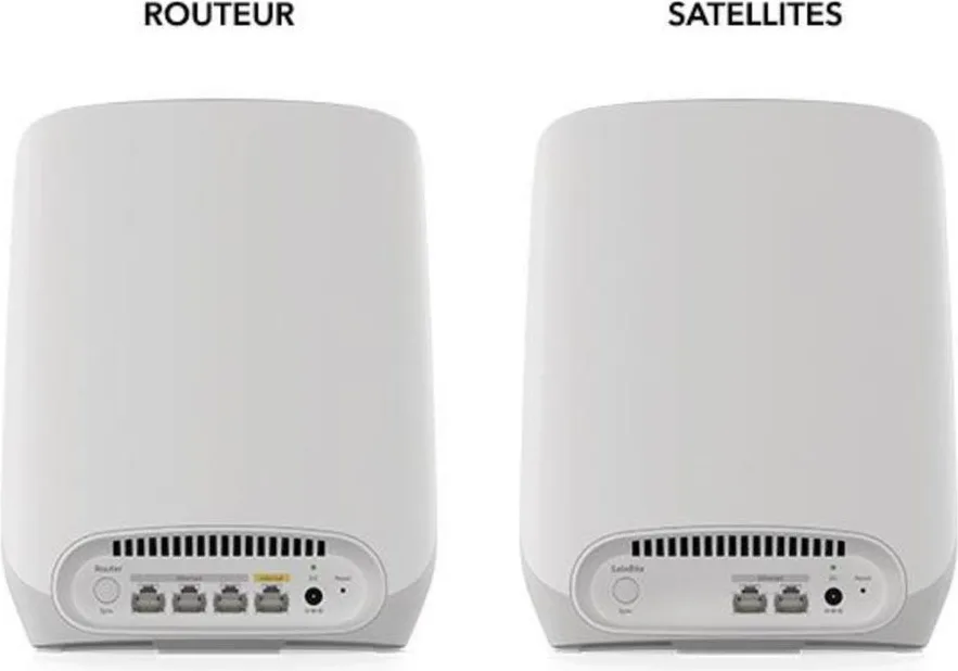 Netgear Orbi RBK763S (1 routeur   2 satellites) Répéteurs WiFi