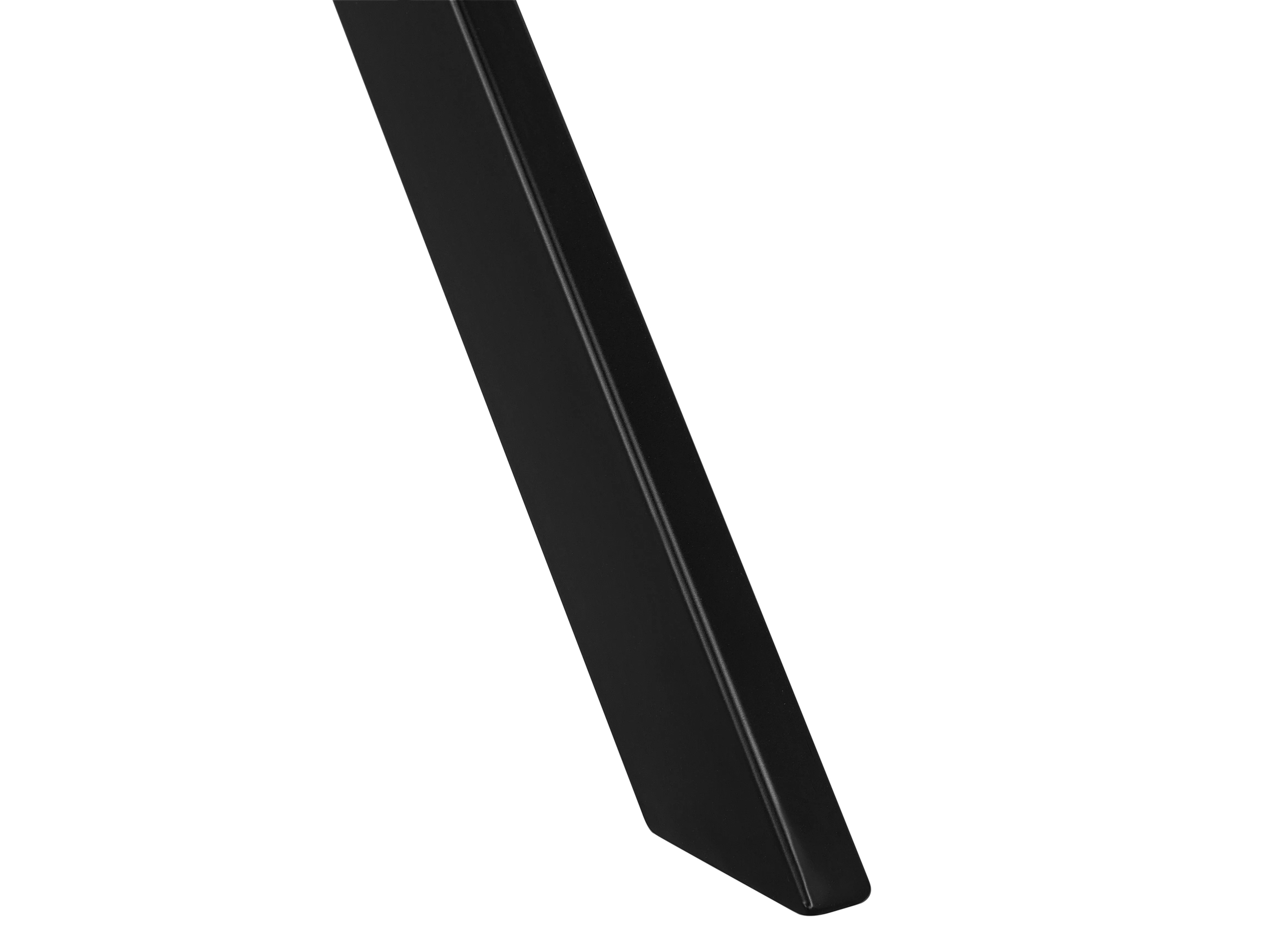 Eettafel BENSON Grijs beton-effect 90 cm 160 cm