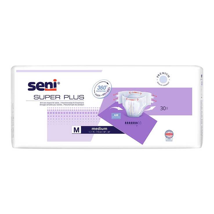 SUPER SENI PLUS M Windeln für die Nacht für Erwachsene, 30 St