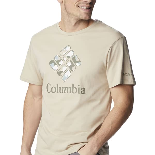 T-shirt COLUMBIA M RAPID RIDGE™ GRAPHIC TEE ANCIENT FOSSIL/CSC STACKED CAMO GRAPHIC