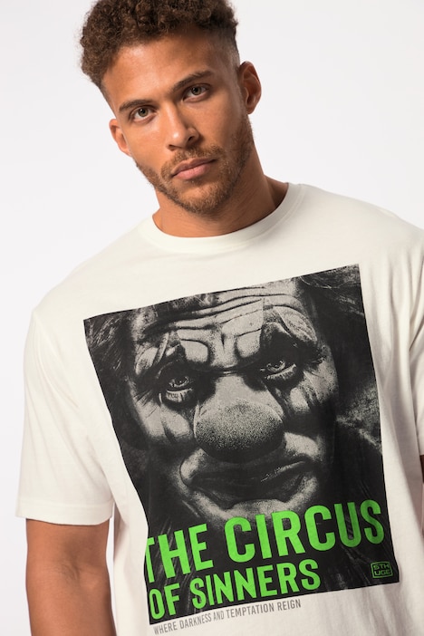 STHUGE T-Shirt, Halbarm, Print, Rundhals, bis 8 XL