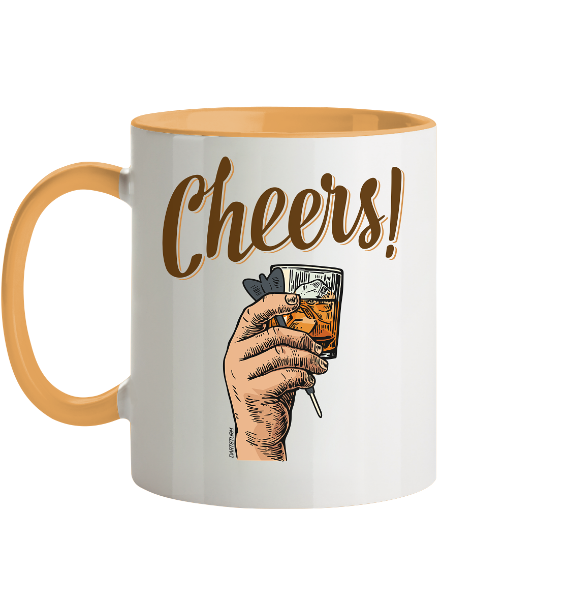 DartSturm - Cheers - Tasse zweifarbig