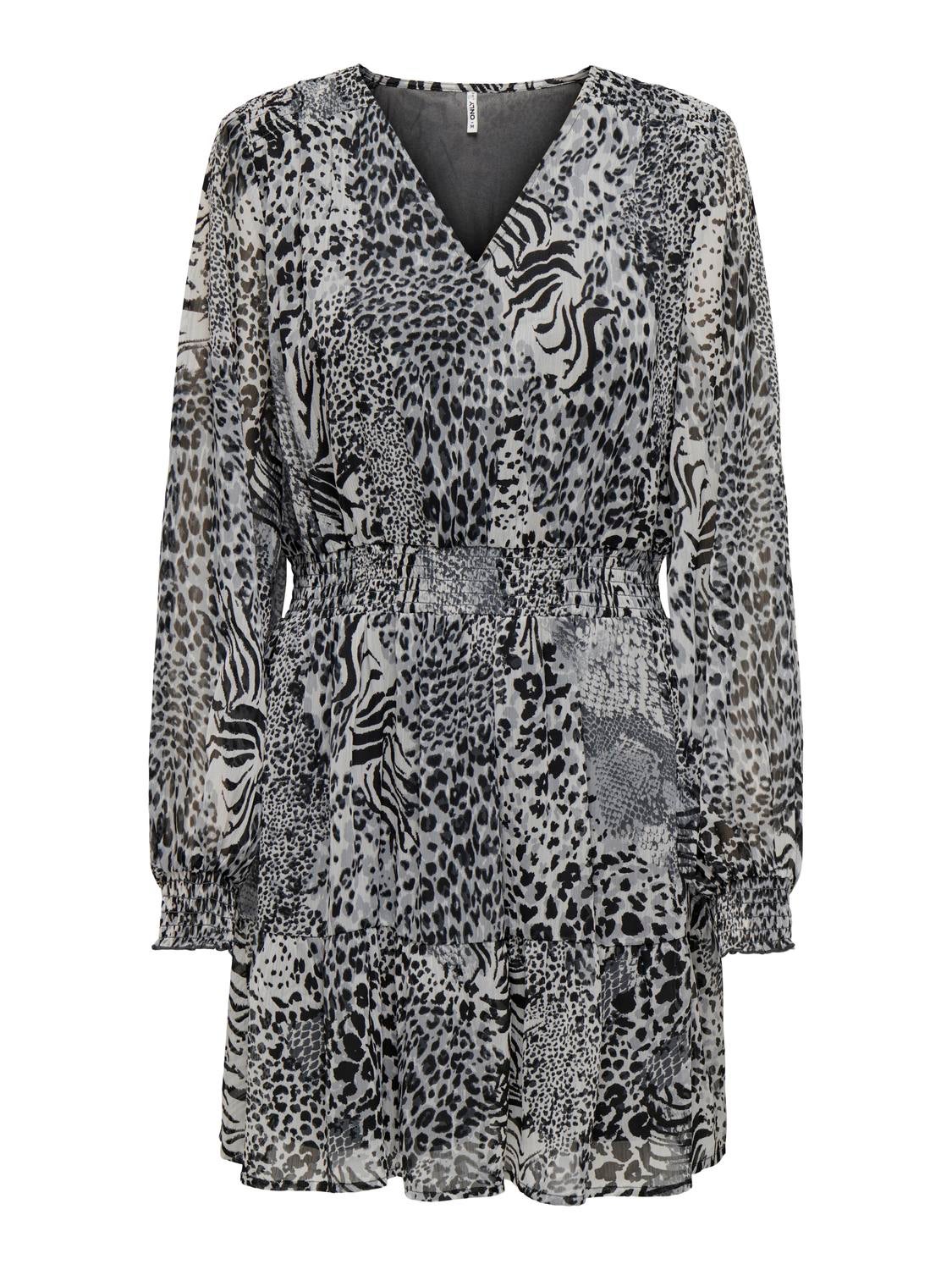 ONLRIA Kurzes Kleid Gray Violet