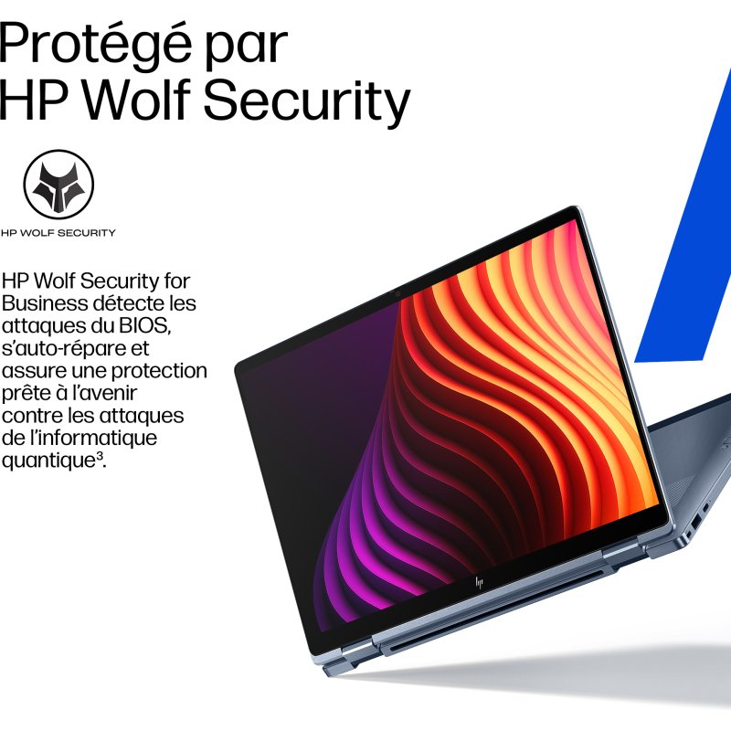 HP EliteBook X Flip G2i 14 inch Notebook Next Gen AI PC Wolf Pro Security Edition Copilot+ PC Intel Core Ultra X7 358H Hybride (2-en-1) 35,6 cm (14