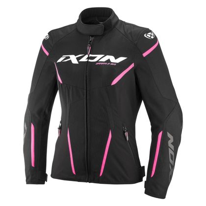Blouson Ixon STRIKER 2 AIR WATERPROOF LADY - Noir / Rose