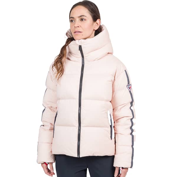 Veste de ski ROSSIGNOL W BOMBER DOWN JKT POWDER PINK