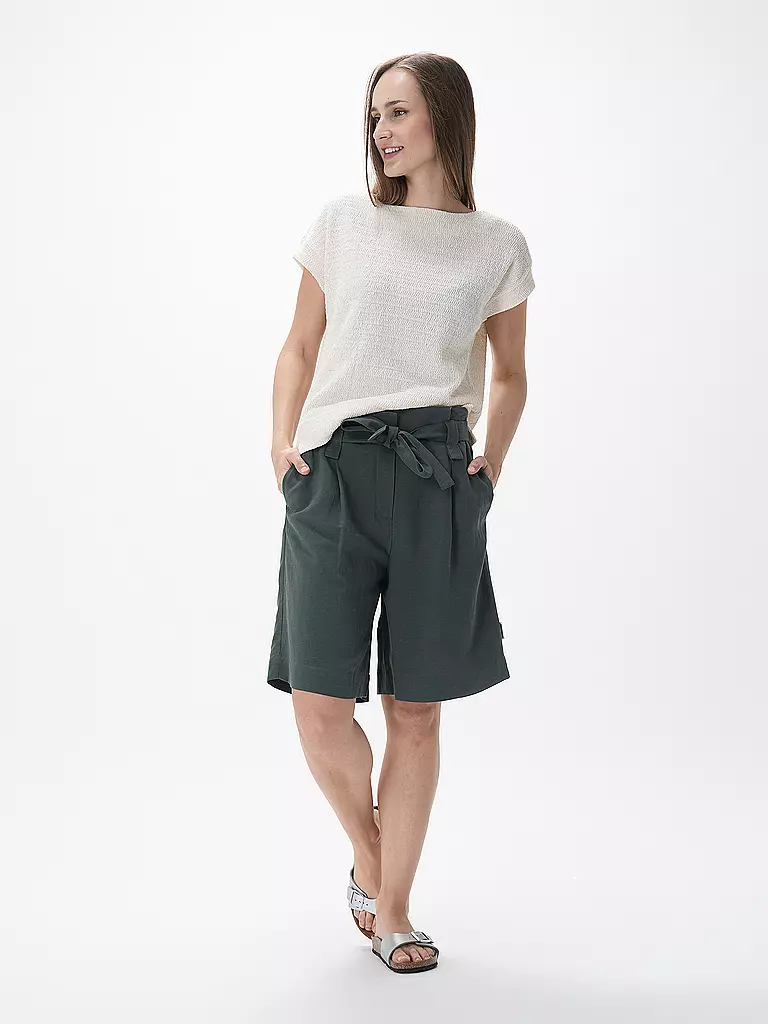 ARMEDANGELS Shorts MIRENAA dunkelgrün