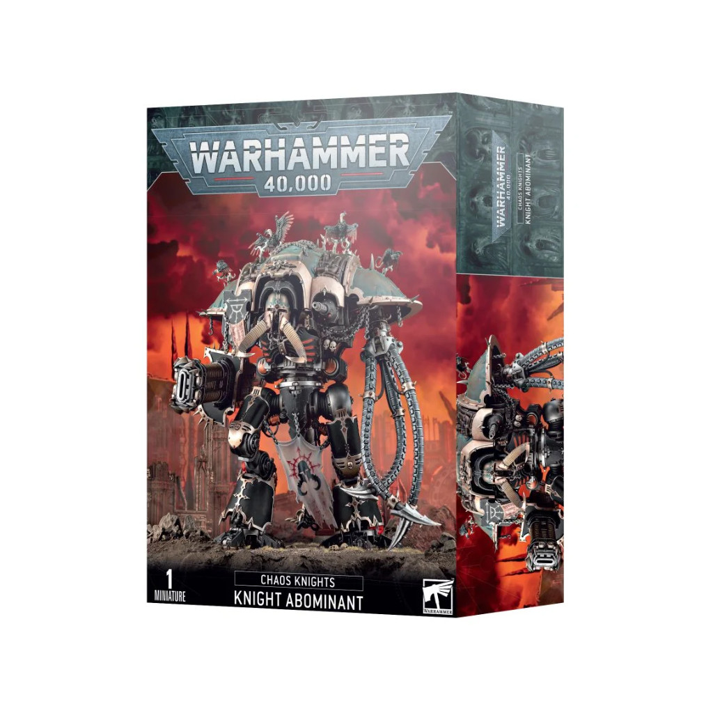 W40K : Chaos Knight - Knight Abominable
