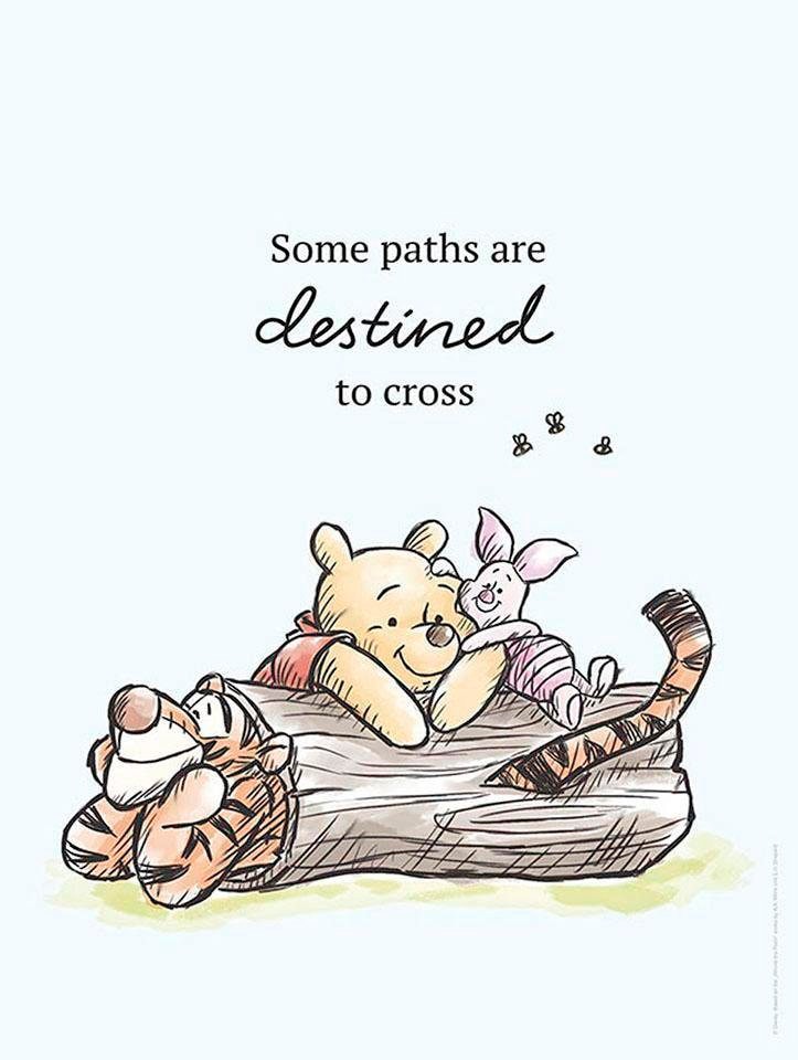 Komar Bild »Winnie the Pooh Path« Disney 1 Stk. tlg. Wandbild zur Dekoration im Kinderzimmer - ohne Rahmen