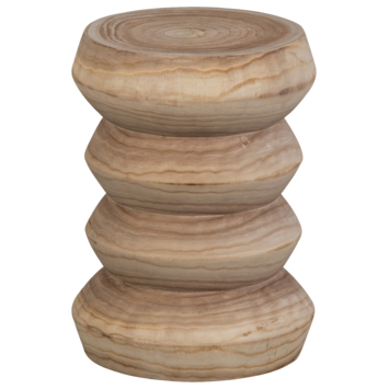 WOOOD kruk Babs naturel pauwlownia hout