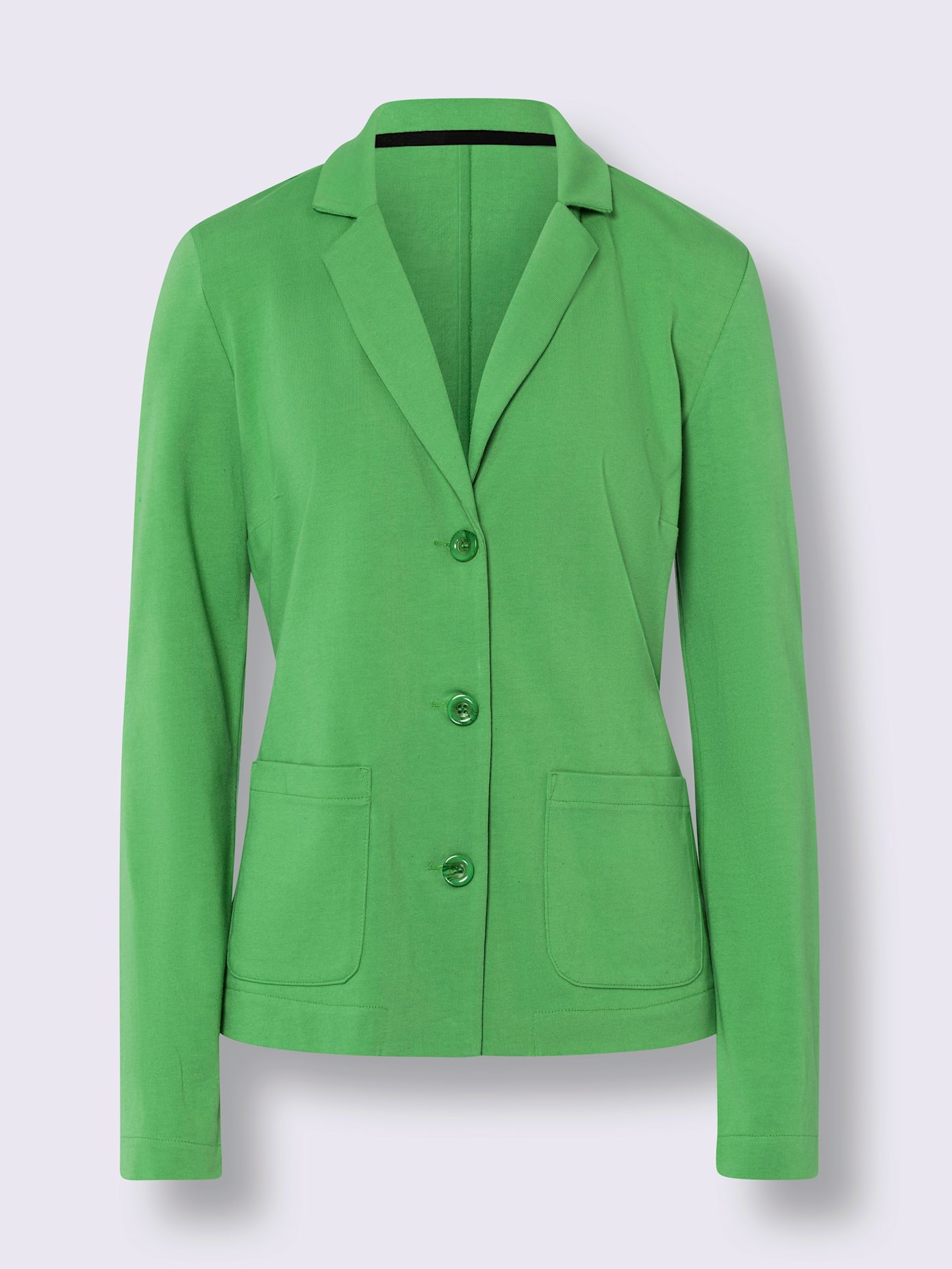 Blazer en jersey coupe sobre pour un look décontracté tendance