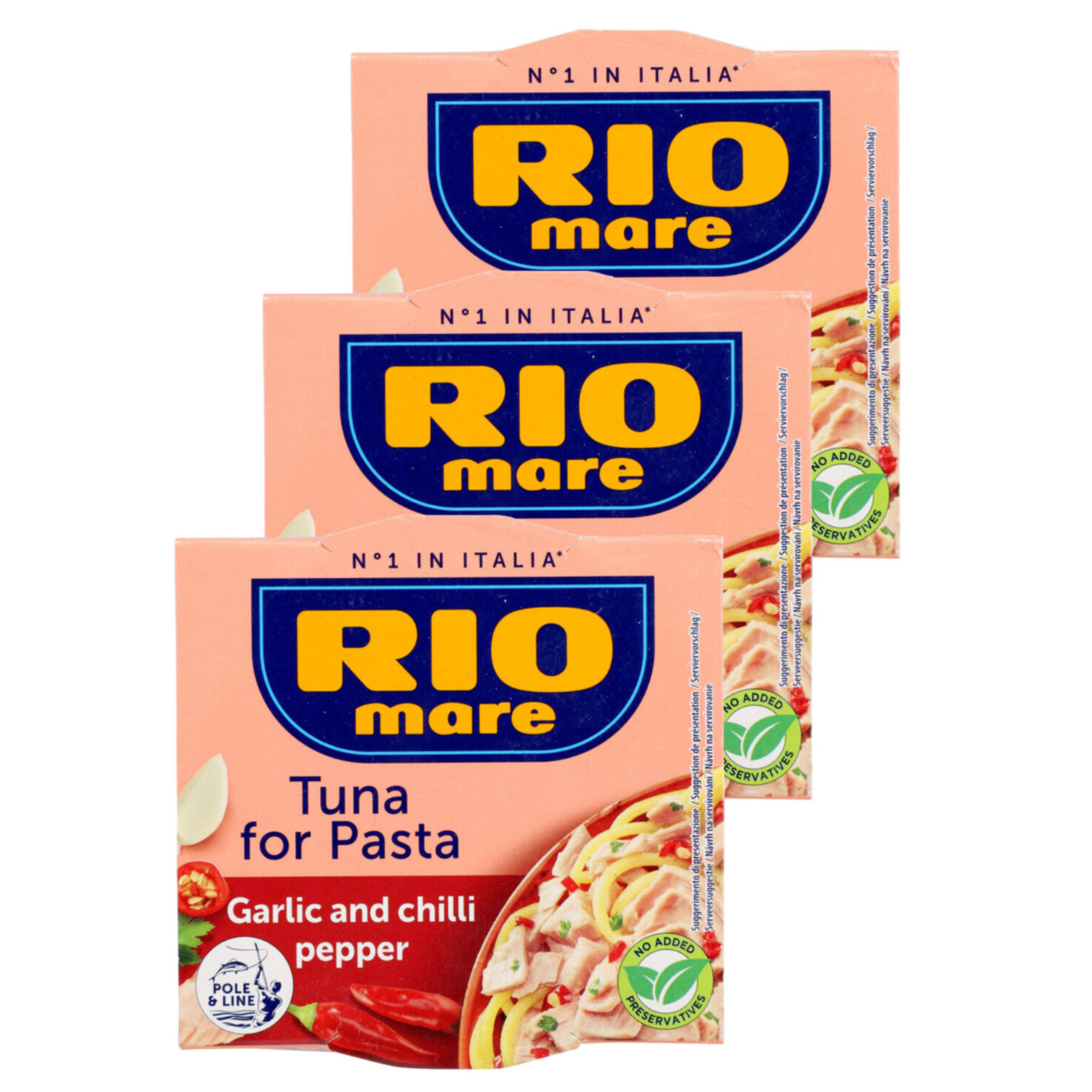 Rio mare Thon Knoblauch Peperoni 3x104g