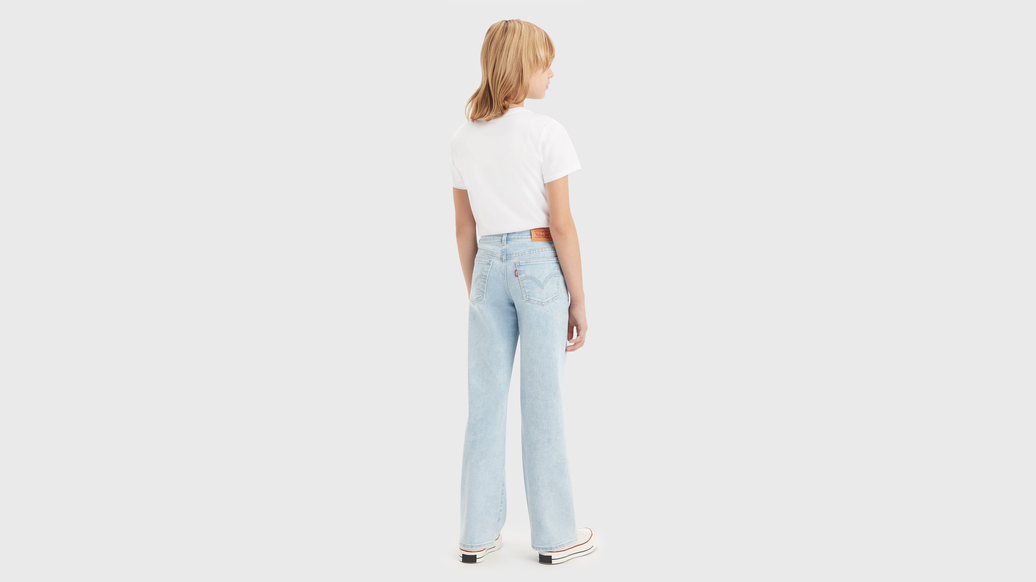 Ado jean Wide Leg - Tongue Tied - Bleu