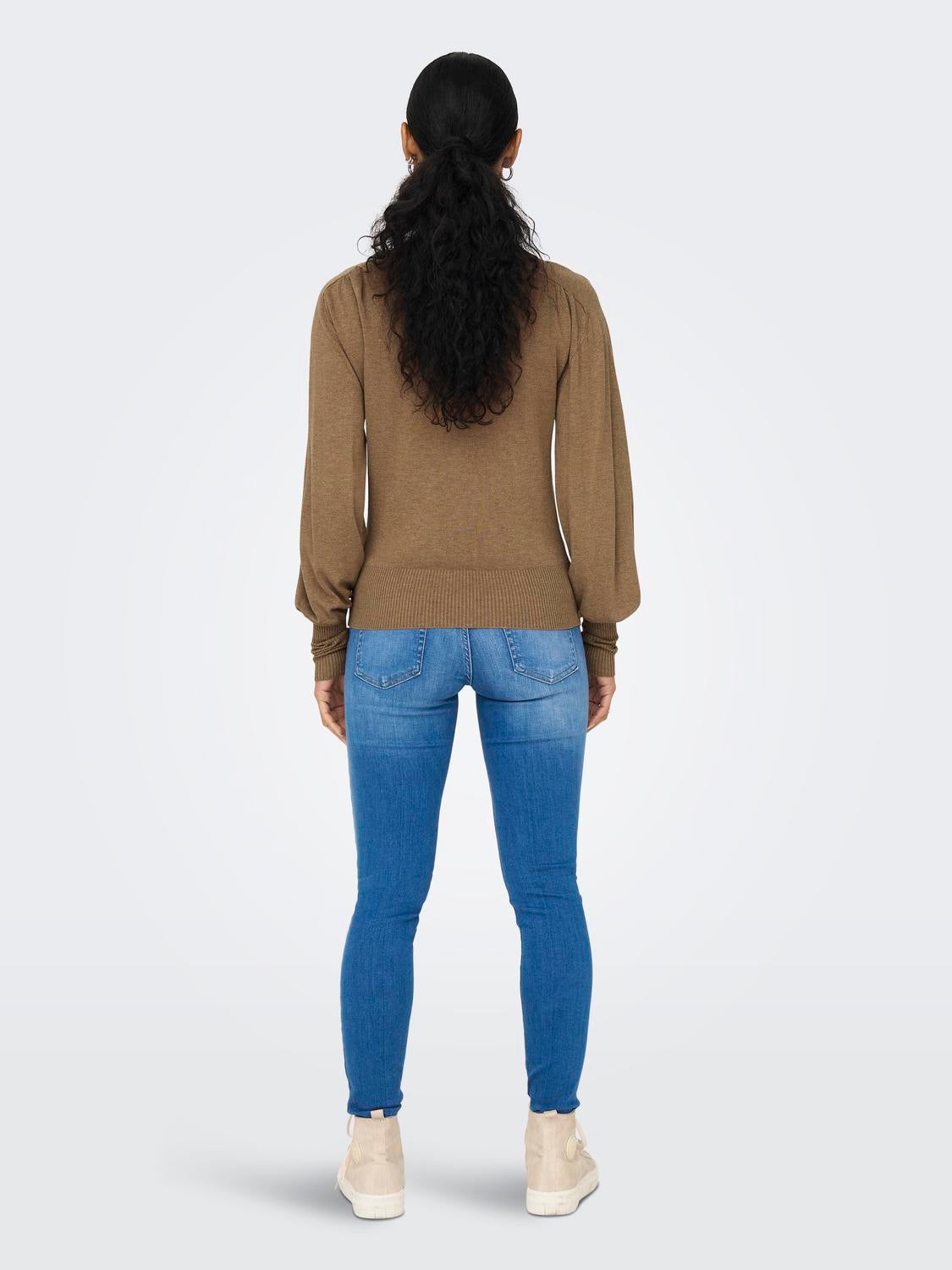 ONLJULIA Strickpullover Toasted Coconut