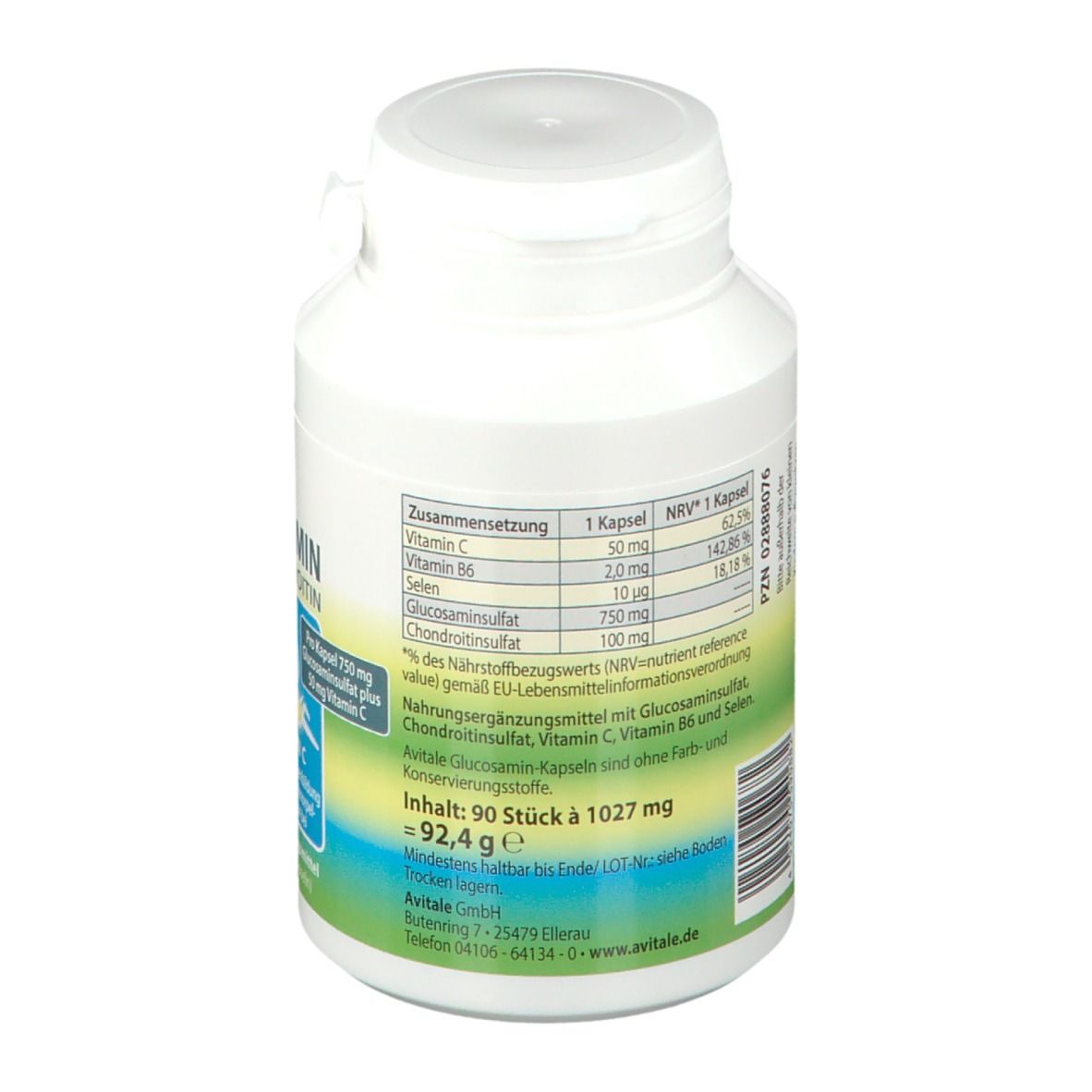 Avitale Glucosamin 750 mg + Chondroitin 100 mg