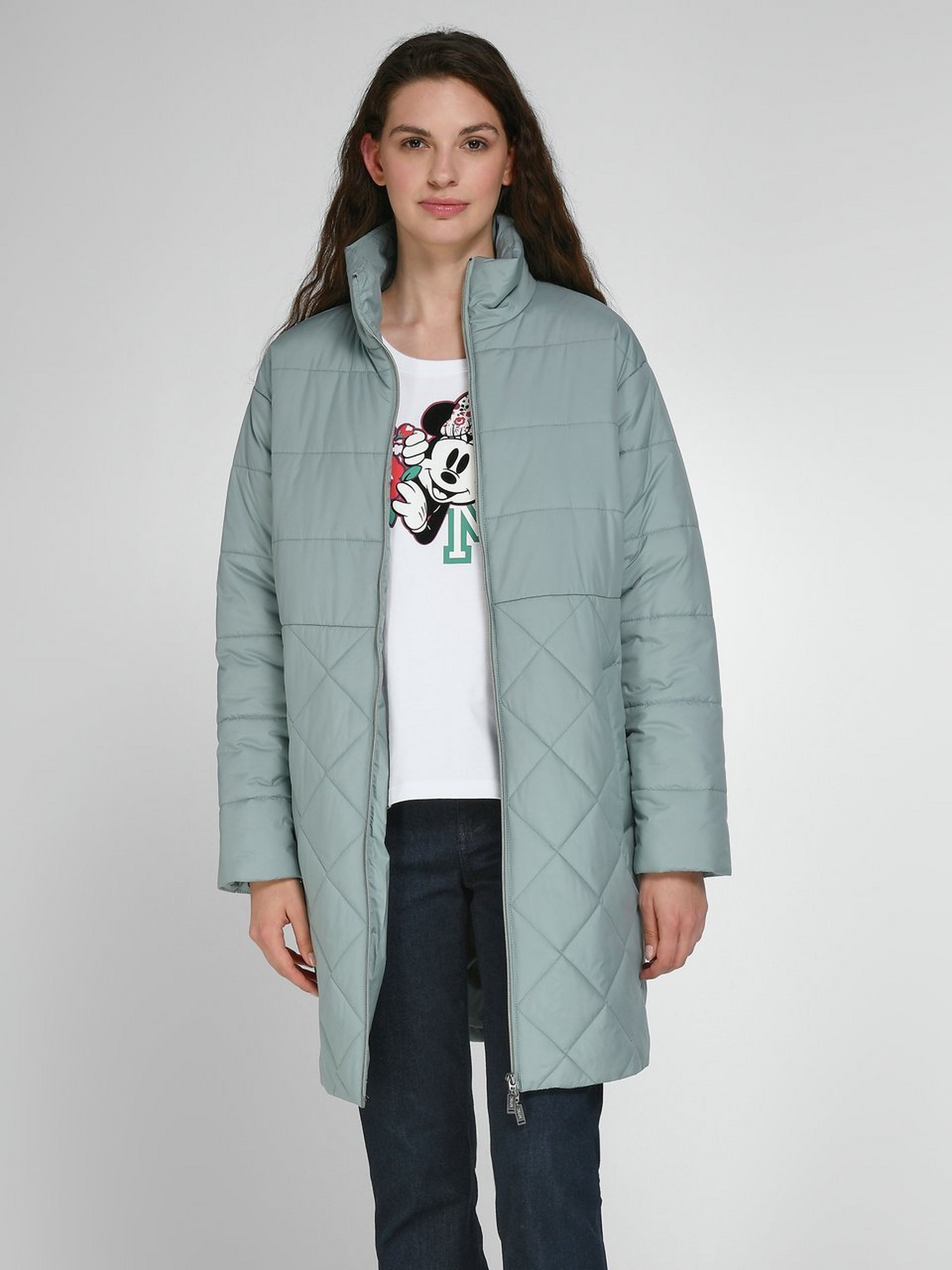 Long-Steppjacke