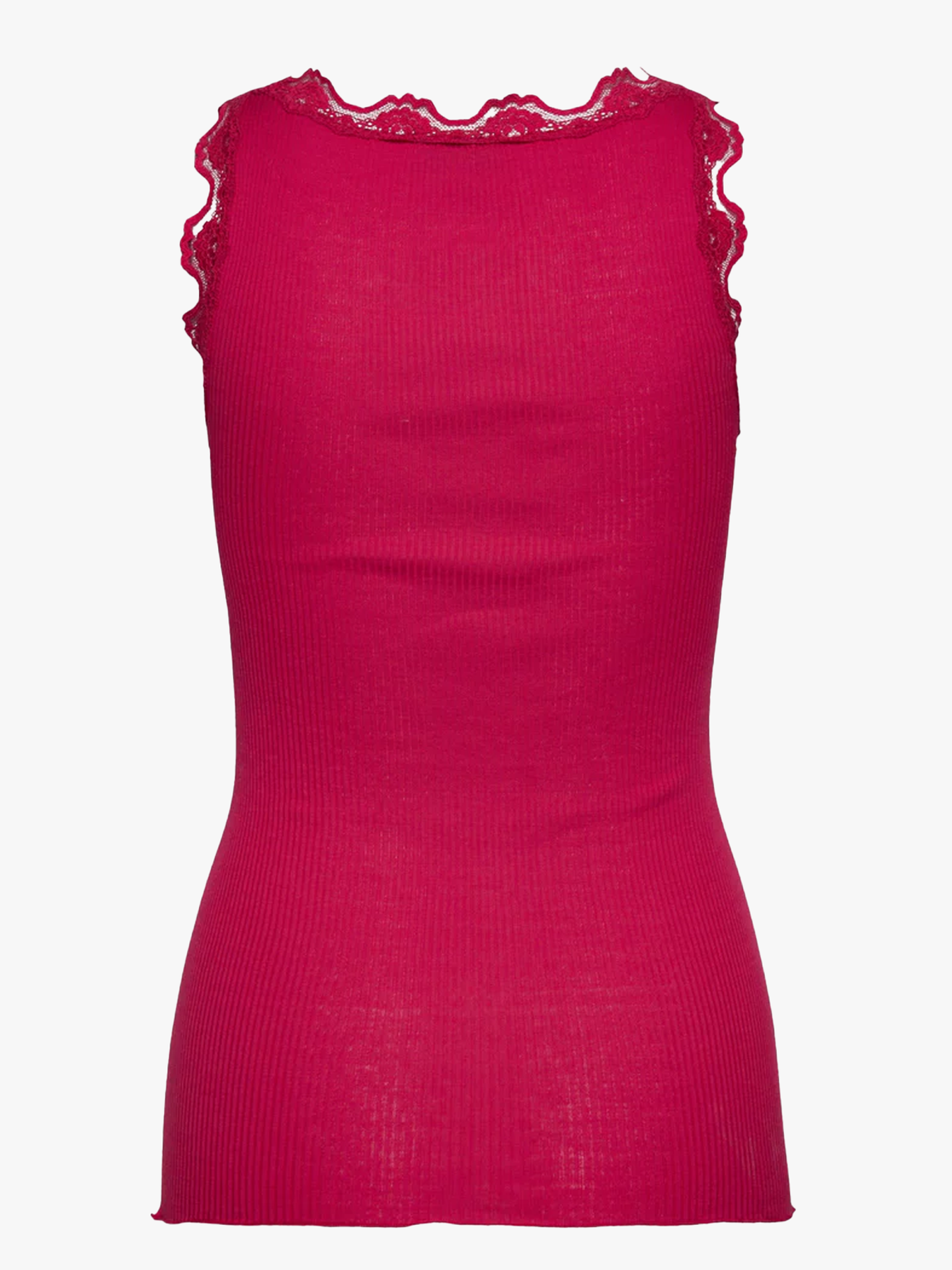 Babette Silk Top With Lace